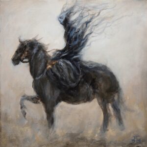 Pestilence painting by JOhn Chen